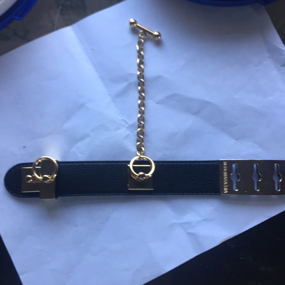 BCBG MAXAZRIA limited edition leather bracelet